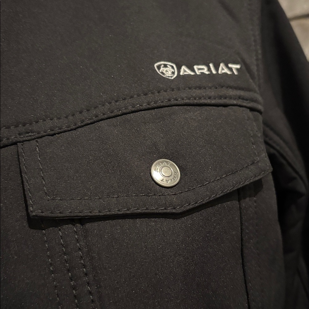 Ariat Women's Black Berber Back Jacket - Picture 5 of 13